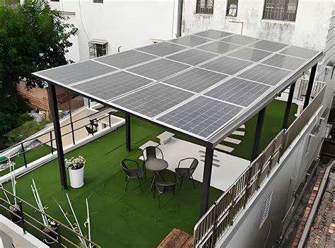 Placas solares en terrazas